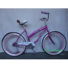 26" Women City Bicycle Beach Cruiser Bicycle (FP-BCB-C043)